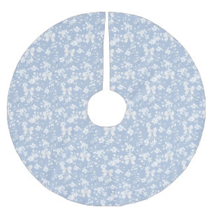 グランドミレニアルホワイトフローラシノワジェリーボウ ブラッシュドポリエステルツリースカート