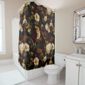 グランドミレニアルマクシマリズムMoody花模様 シャワーカーテン (インサイチュ)