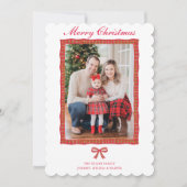 グランドミレニアル名門私立校風のレッドタータンチェックボーガーランド シーズンカード (正面)