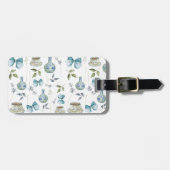 グランドミレニアル水彩弓フローララゲッジタグ ラゲッジタグ (正面横)