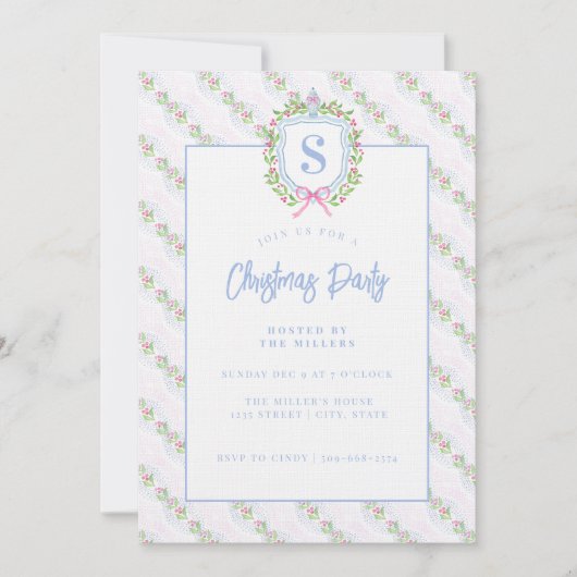 グランドミレニアル生姜ジャクレストモノグラム 招待状 (正面)