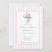 グランドミレニアル ブルージンジャージャー ブライダルシャワー 招待状 (正面)