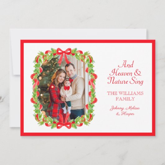 グランドミレ名門私立校風のンニアルレッドボーズリボンガーランド シーズンカード (正面)