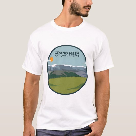 グランドメサ国有林 Tシャツ (正面)