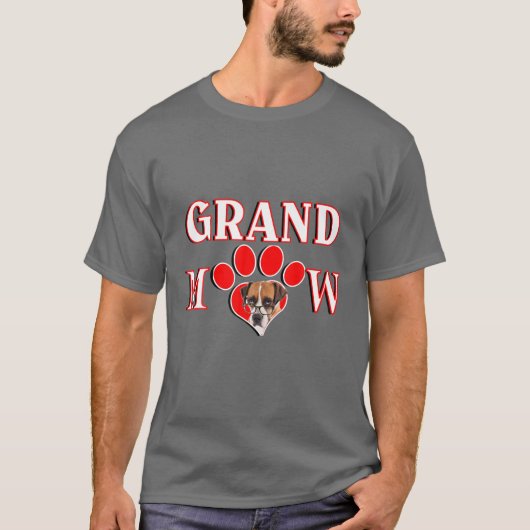 グランドモーポーボクサーWグラス Tシャツ (正面)