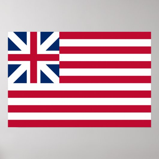 グランドユニオン国旗 ポスター (正面)