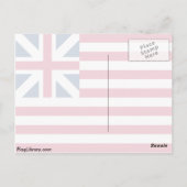 グランドユニオン統一された州国旗 ポストカード (裏面)