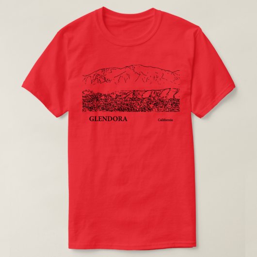 グランドラカリフォルニアTシャツ2 Tシャツ (デザイン正面)