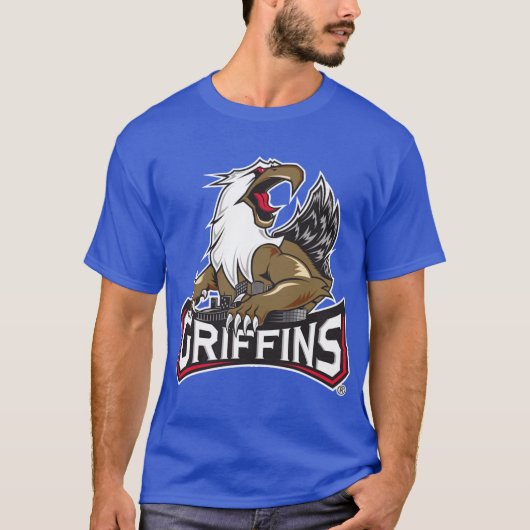 グランドラピッズグリフィンズ アイスホッケー Tシャツ (正面)