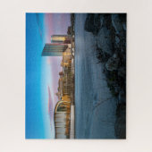 グランドラピッズスカイラインパズル(ミシガン州) ジグソーパズル (縦)