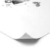 グランドラピッズミシガンスカイライン ポスター (角)