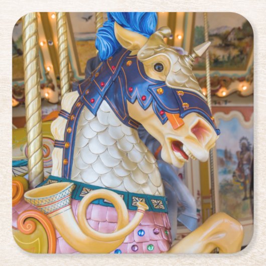 グランドラピッド公立博物館 スクエアペーパーコースター (正面)