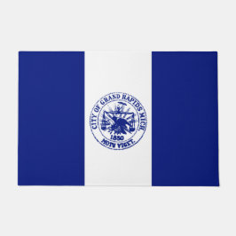 グランドラピッド州旗（ミシガン市） ドアマット