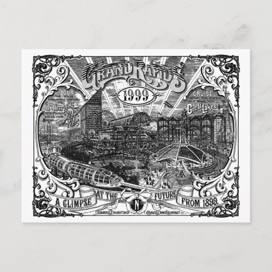 グランドラピッド1999アートワークポストカード ポストカード (正面)