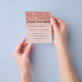 グランドリオーキングバラ金ゴールドグリッターサロン チラシ (手)