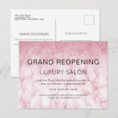 グランドリオーキングバラ金ゴールドグリッターサロン 案内ポストカード (正面/裏面)