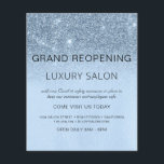 グランドリオープンブルースパークルグリッターサロン チラシ<br><div class="desc">『Glam Baby Blue グラデーション Sparkle and Grand Reopening Glam Lugury Hairサロン、美しいストア、まつげ、爪、 ネイル、化粧、マイクロブレーディング、美容師、ラッシュ、差出人住所、またはメークアップアーティスト·ビジネス·フライヤー(グリッター付きカスタム)』に、会社名とを追加このシンプルモダンデザインエレガントとは、お客様、お客様、従業員に適した安全性と安全性の要件を満たしたcovid-19（コロナウイルス）の後に業務を再開するのに最適です。</div>