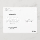 グランドリニューアルオープン サロン ヘアスタイリスト アクア ポストカード (裏面)