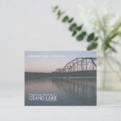 グランドレイクオクラホマポストカード未完成ブリッジ2 ポストカード (スタンド正面)