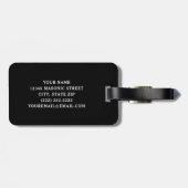 グランドロッジマソニックラゲッジタグ |フリーメーソン ラゲッジタグ (裏面横)