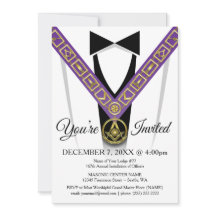 グランドロッジマソニック招待状 |フリーメーソン