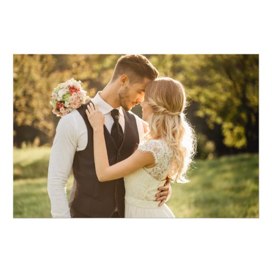 「グランドロマンス」 | 36x24カスタムウェディング フォトプリント            (正面)
