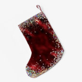 グランド最高のダッド スモールクリスマスストッキング (裏面 (吊り時))