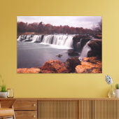 グランド滝、ジョプリン、ミズーリ キャンバスプリント (インサイチュ (リビング))