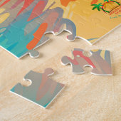 🌅グランド盗難船：サンセットクルーズ ジグソーパズル (側面)