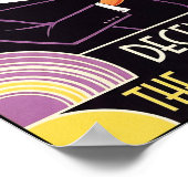 グランド社交ダンスビッグバンドスイングナイトヴィンテージポスター ポスター (角)