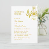 グランド社交ダンスリハーサルディナー招待状 招待状 (スタンド正面)