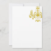 グランド社交ダンスリハーサルディナー招待状 招待状 (裏面)