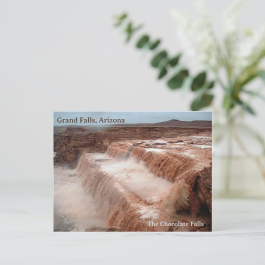 グランド秋 – チョコレート秋、アリゾナはがき シーズンポストカード (スタンド正面)