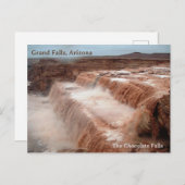 グランド秋 – チョコレート秋、アリゾナはがき シーズンポストカード (正面/裏面)