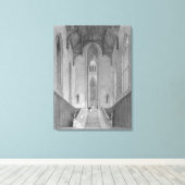 グランド素晴らしサロンにつながる西ホール キャンバスプリント (インサイチュ (ウッドフロア))