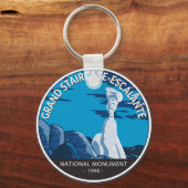 グランド階段エスカランテナショナルモニュメントユタ キーホルダー (正面)