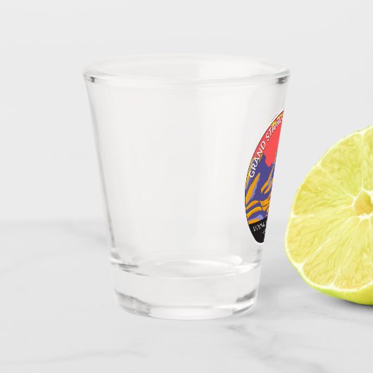 グランド階段エスカランテナショナルモニュメントユタ ショットグラス (左)