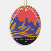 グランド階段エスカランテナショナルモニュメントユタ セラミックオーナメント (右)