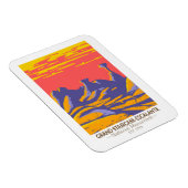 グランド階段エスカランテナショナルモニュメントユタ マグネット (右側)