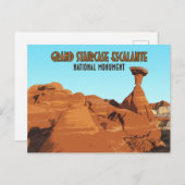 グランド階段エスカランテ国定記念碑 ポストカード (正面/裏面)