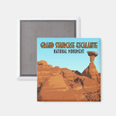 グランド階段エスカランテ国定記念碑 マグネット (正面/裏面)