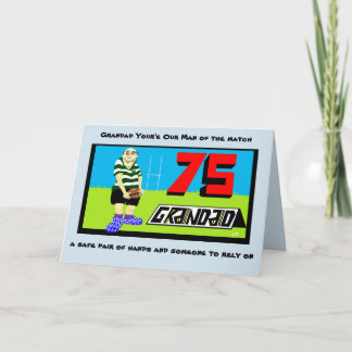 グランド75th誕生日カード カード