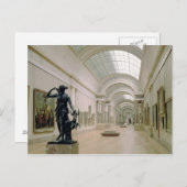 グランド・ギャレリーの内部 ポストカード (正面/裏面)