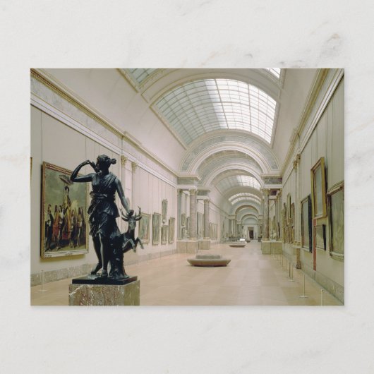 グランド・ギャレリーの内部 ポストカード (正面)