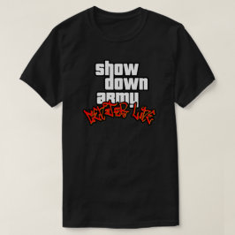 グランド・セフト・アーミー (センター・ライン) Tシャツ