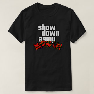 グランド・セフト・アーミー (センター・ライン) Tシャツ