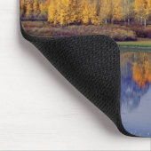 グランド·テトン国立公園、アメリカ、ワイオミング山 マウスパッド (コーナー)