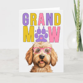 グランドMAWカラメルドードルドッグおもしろい祖父母の日 シーズンカード