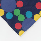 グランナ·ノナ·グランドレンジ·ファミリー·ハグズ·モノグラム フリースブランケット (角)