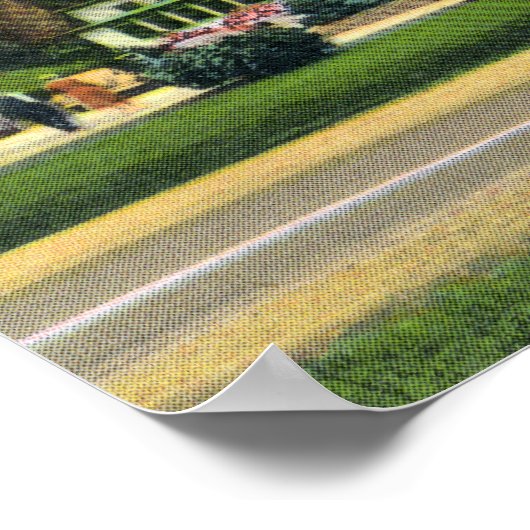 グランハウスの外観 ポスター (角)